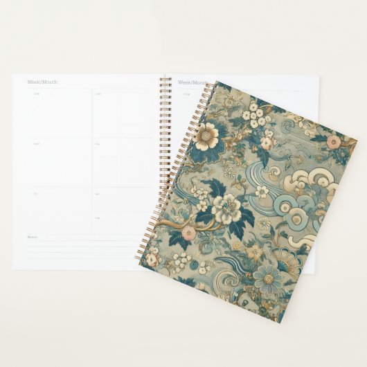 oosterse tuinpatroon planner (Display)