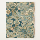 oosterse tuinpatroon planner (Achterkant)