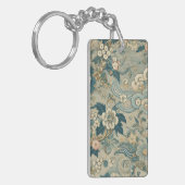 oosterse tuinpatroon sleutelhanger (Voorkant Links)