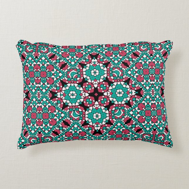 oosterse versiering accent kussen (Voorkant)