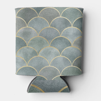 Oosterse Waterverf: Ornamentale luxe textuur. Blikjeskoeler