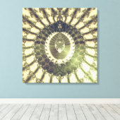 Oosterse Zon Canvas Afdruk (Insitu (Houten vloer))