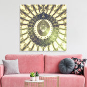 Oosterse Zon Canvas Afdruk (Insitu (Woonkamer))