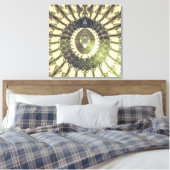 Oosterse Zon Canvas Afdruk (Insitu (Slaapkamer))