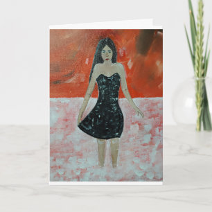 Oosterse zonsondergang schilderij van Alfred Fox Kaart