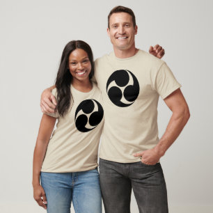 Oosterse Zwarte Kobayakawa Tomoe Japan Mon Kunst T-shirt