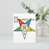 Oostersterstersterse ex-strijkobjecten briefkaart (Staand voorkant)