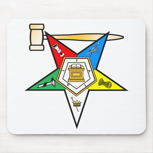 Oostersterstersterse ex-strijkobjecten muismat (Voorkant)