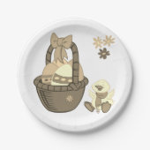 oostertijd papieren bordje (Voorkant)