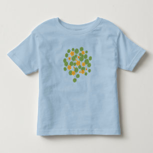 Oostindische Kers Bloem Illustratie Vintage Natuur Kinder Shirts