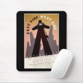 Oostkant ~ Westkant Muismat (Met muis)