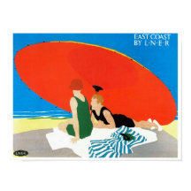 Oostkust bij LNER ~ Beach Umbrella