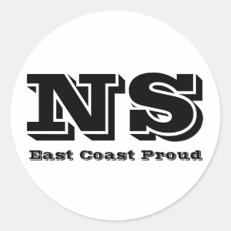 Oostkust Trots Nova Scotia Sticker