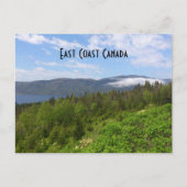 oostkust van Canada Briefkaart (Voorkant)