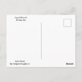 Oostkust van Cozumel Briefkaart (Achterkant)