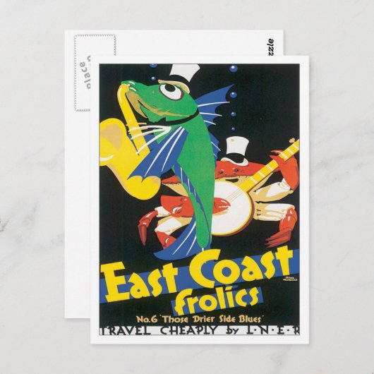  oostkust-vorken briefkaart (Voorkant / Achterkant)