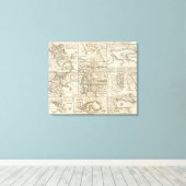 Oostkust, VS Canvas Afdruk (Insitu (Houten vloer))