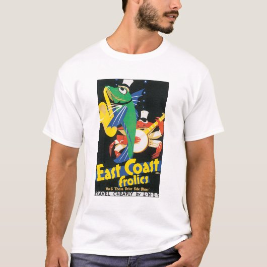 Oostkustpret T-shirt (Voorkant)