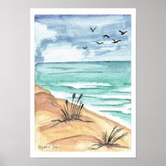 Oostzeekust Poster (Voorkant)