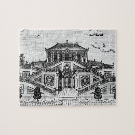 oostzijde van het paleis van de kalm van het Zee,  Legpuzzel (Horizontaal)