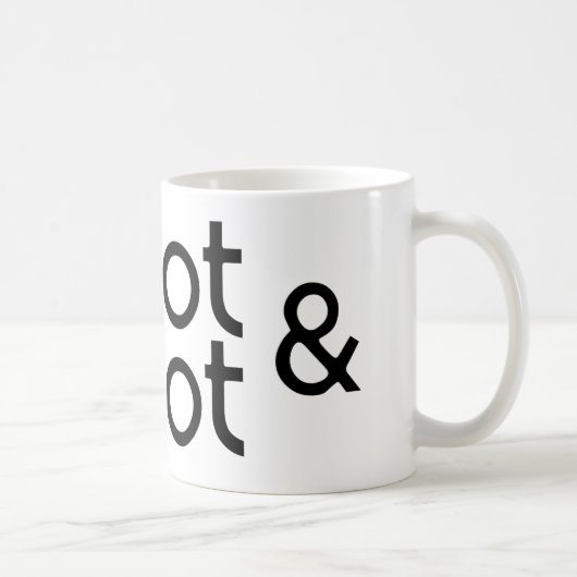 Oot en Aboot Koffiemok (Rechts)