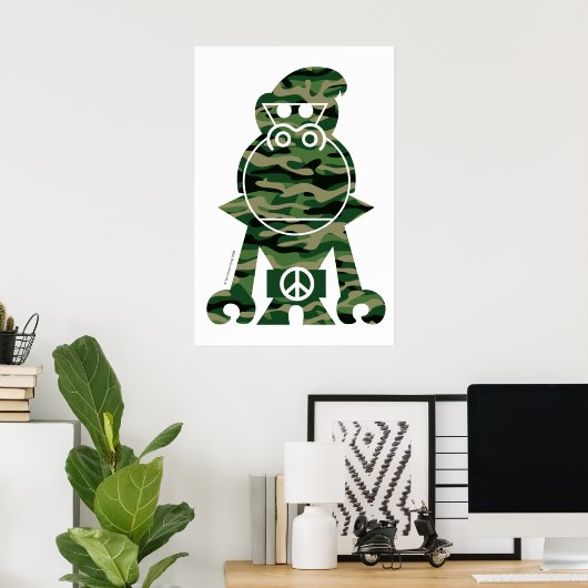 Ootanpolis™ CamoFash Poster (Thuiskantoor)