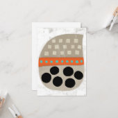 OOTD #1 Wenskaart Kaart (Voorkant / Achterkant in situ)