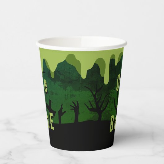 Ooze En Booze Enge Halloween Zombie Crawl Papieren Bekers