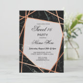 Op 16 februari wordt marmer Roos Gold uitgenodigd  Kaart (Staand voorkant)