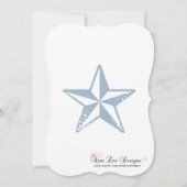 Op 16 oktober wordt zeebaars uitgenodigd kaart (Achterkant)