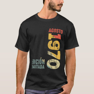 Op 1970 augustus 1970 1970 1970 t-shirt