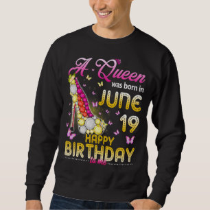Op 19 juni werd een koningin geboren, gelukkig op trui