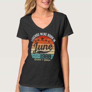 Op 19 juni werden 34e verjaardag van de Legenda g T-shirt
