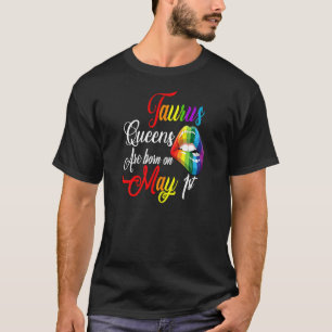 Op 1 mei worden koninginnen van regenbooglampen ge t-shirt