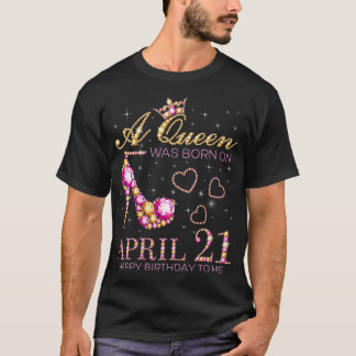 Op 21 april werd er een koningin geboren met een g t-shirt