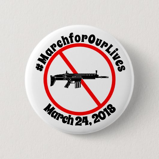 Op 24 maart 2018 is de Pistool Button (Voorkant)