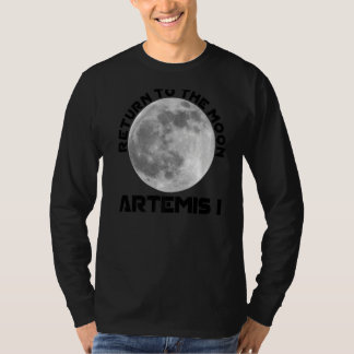Op 29 augustus 2022 gaan we naar de missie Artemis T-shirt