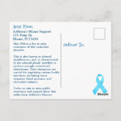 Op 29 mei is het Addison’s Disease Awareness Day Briefkaart (Achterkant)