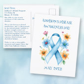 Op 29 mei is het Addison’s Disease Awareness Day Briefkaart