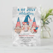 op 4 juli 2004 door patriottische amerikaanse gnom save the date (Staand voorkant)