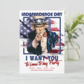 Op 4 juli 2010 heeft de partij Red, White en Blue  Kaart (Staand voorkant)