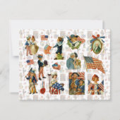  op 4 juli BBQ Kaart (Voorkant)