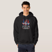 Op 4 juli ben ik hier. hoodie (Voorkant volledig)