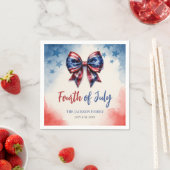 Op 4 juli is de Bow Patriotic Party Servet (Insitu)