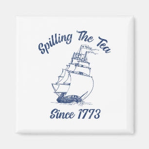 Op 4 juli jl. wordt de thee sinds 1773 gekweten magneet