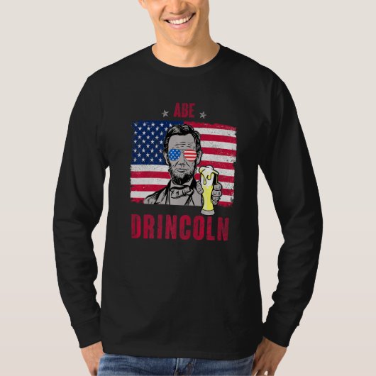 Op 4 juli jongstleden is het grappig dat de graan  t-shirt (Voorkant)