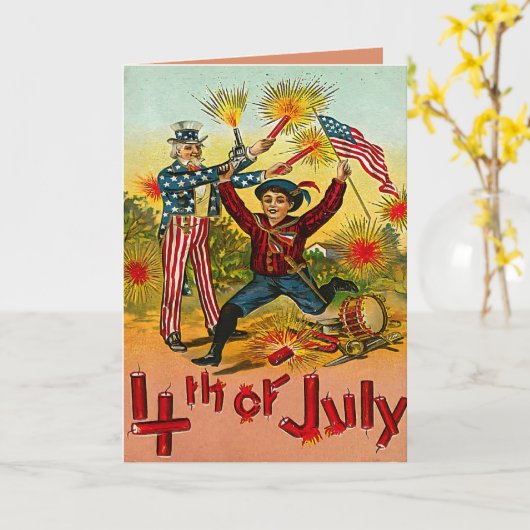  op 4 juli kaart (Gele Bloem)