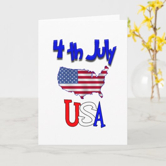  op 4 juli kaart (Gele Bloem)