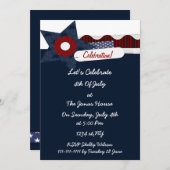 op 4 juli nodigt de partij uit tot onafhankelijkhe kaart (Voorkant / Achterkant)