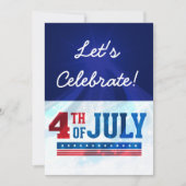 op 4 juli nodigt de partij uit tot onafhankelijkhe kaart (Voorkant)